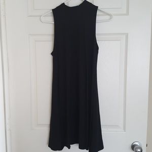Mock turtleneck dress